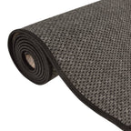 Tappeto Corsia Aspetto Sisal Antracite 80x400 cm