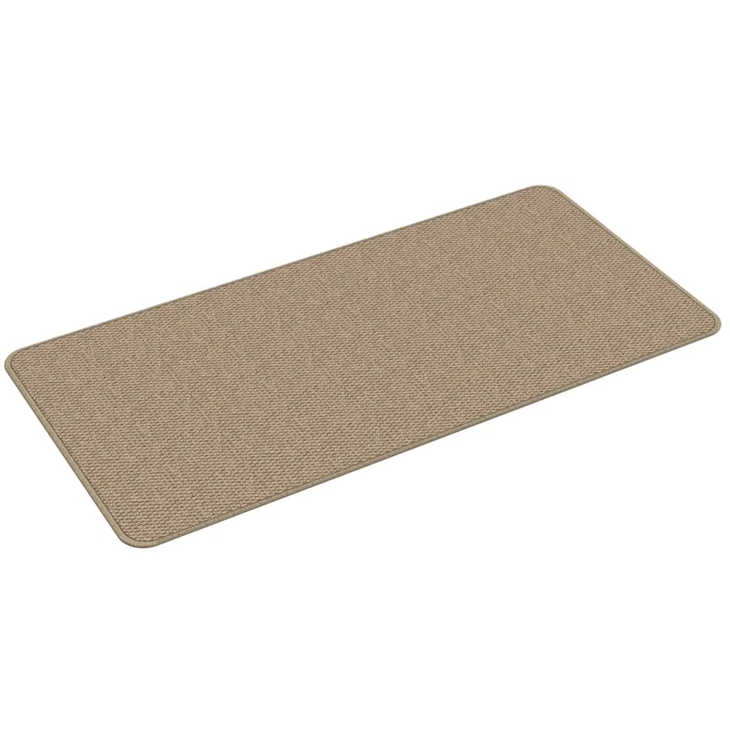 Tappeto Corsia Aspetto Sisal Sabbia 50x100 cm