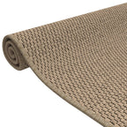 Tappeto Corsia Aspetto Sisal Sabbia 50x150 cm