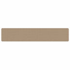 Tappeto Corsia Aspetto Sisal Sabbia 50x250 cm