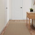 Tappeto Corsia Aspetto Sisal Sabbia 80x200 cm