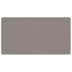 Tappeto Corsia Aspetto Sisal Argento 80x150 cm