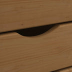 Armadietto Rotante con Cassetti MOSS ambra Legno Massello Pino