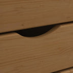 Armadietto Rotante con Cassetti MOSS ambra Legno Massello Pino
