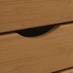 Armadietto Rotante con Cassetti MOSS ambra Legno Massello Pino