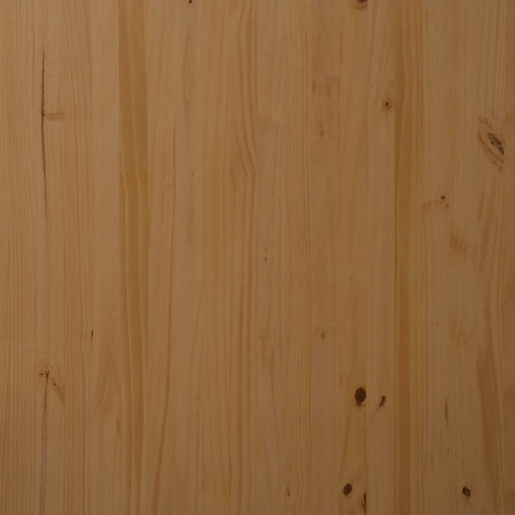 Armadietto Rotante con Scrivania MOSS ambra Legno Massello Pino