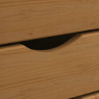 Armadietto Rotante con Cassetti MOSS ambra Legno Massello Pino
