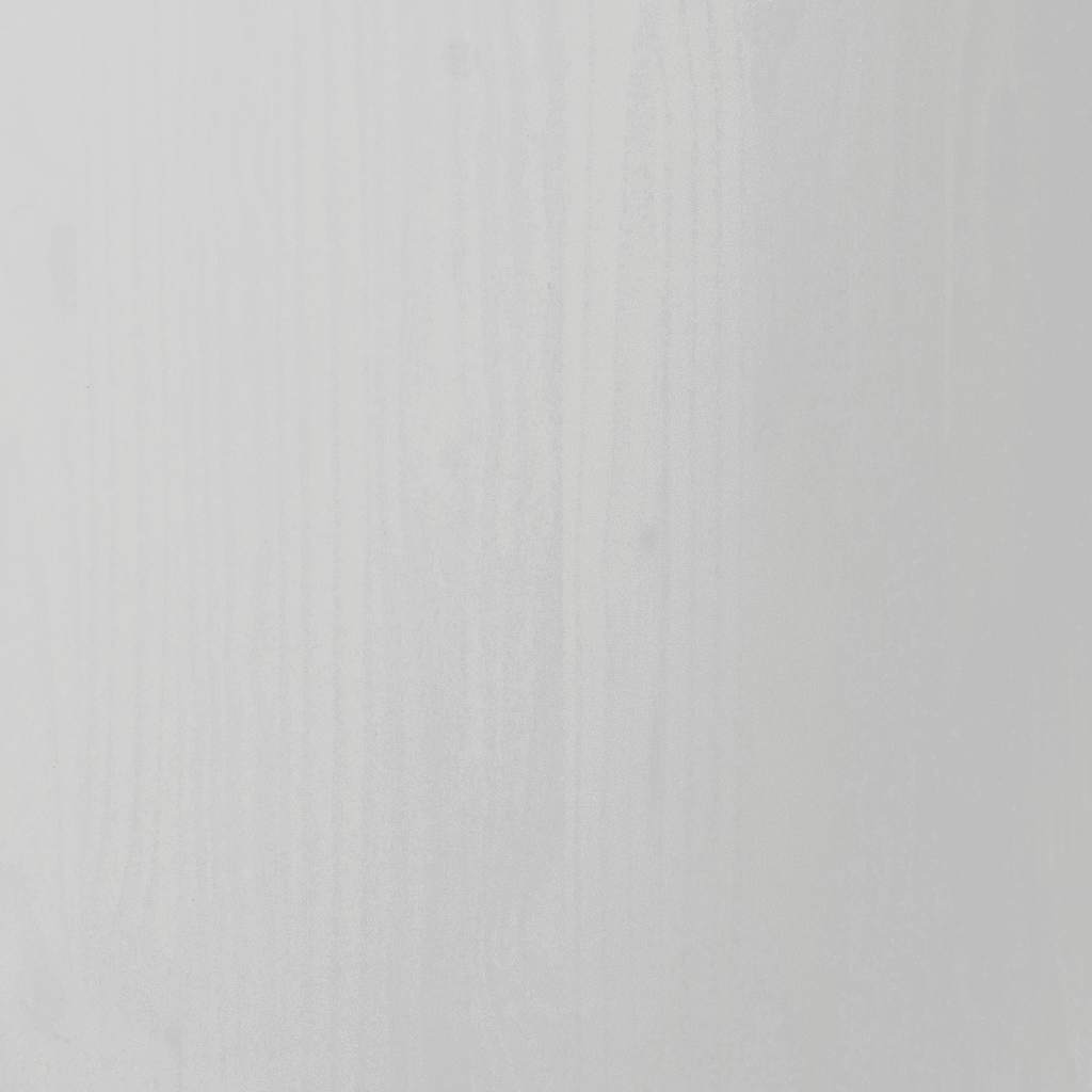 Armadietto Rotante con Cassetti MOSS Bianco Legno Massello Pino