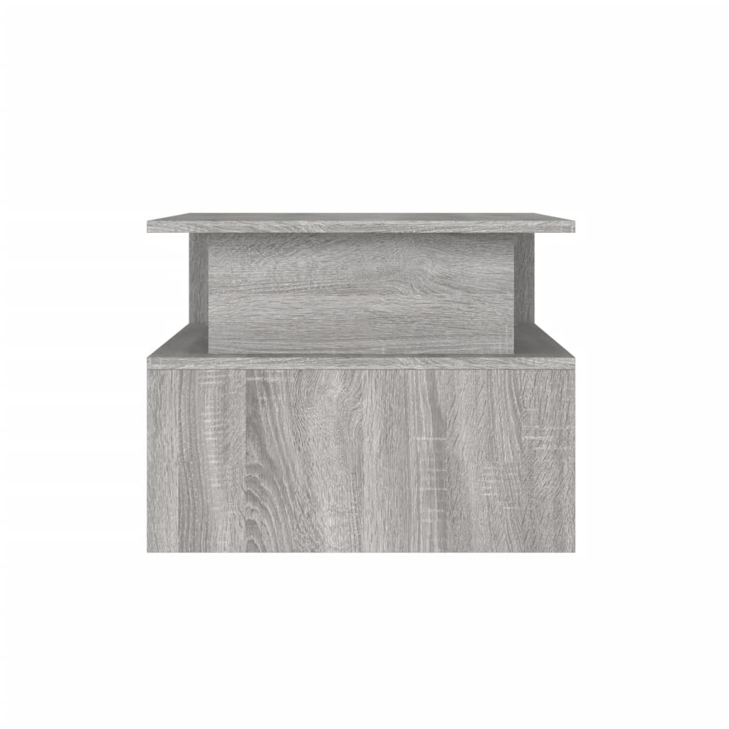 Tavolino Salotto Grigio Sonoma 90x55x42,5 cm Legno Multistrato
