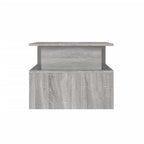 Tavolino Salotto Grigio Sonoma 90x55x42,5 cm Legno Multistrato