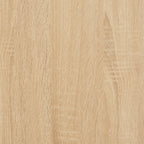 Comodini 2 pz Rovere Sonoma 40x41x50 cm in Legno Multistrato