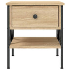 Comodino Rovere Sonoma 40x42x45 cm in Legno Multistrato