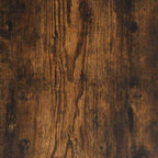 Comodini 2 pz Rovere Fumo 40x42x45 cm in Legno Multistrato