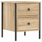 Comodino Rovere Sonoma 40x42x50 cm in Legno Multistrato