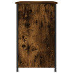 Comodini 2 pz Rovere Fumo 40x36x60 cm in Legno Multistrato