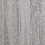 Comodino Grigio Sonoma 40x42x56 cm in Legno Multistrato