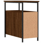 Comodini 2 pz Rovere Marrone 30x60x60 cm in Legno Multistrato
