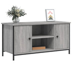 Mobile Porta TV Grigio Sonoma 100x40x50 cm in Legno Multistrato