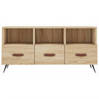 Mobile Porta TV Rovere Sonoma 102x36x50 cm in Legno Multistrato