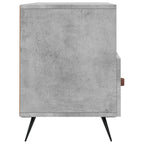 Mobile Porta TV Grigio Cemento 102x36x50 cm Legno Multistrato