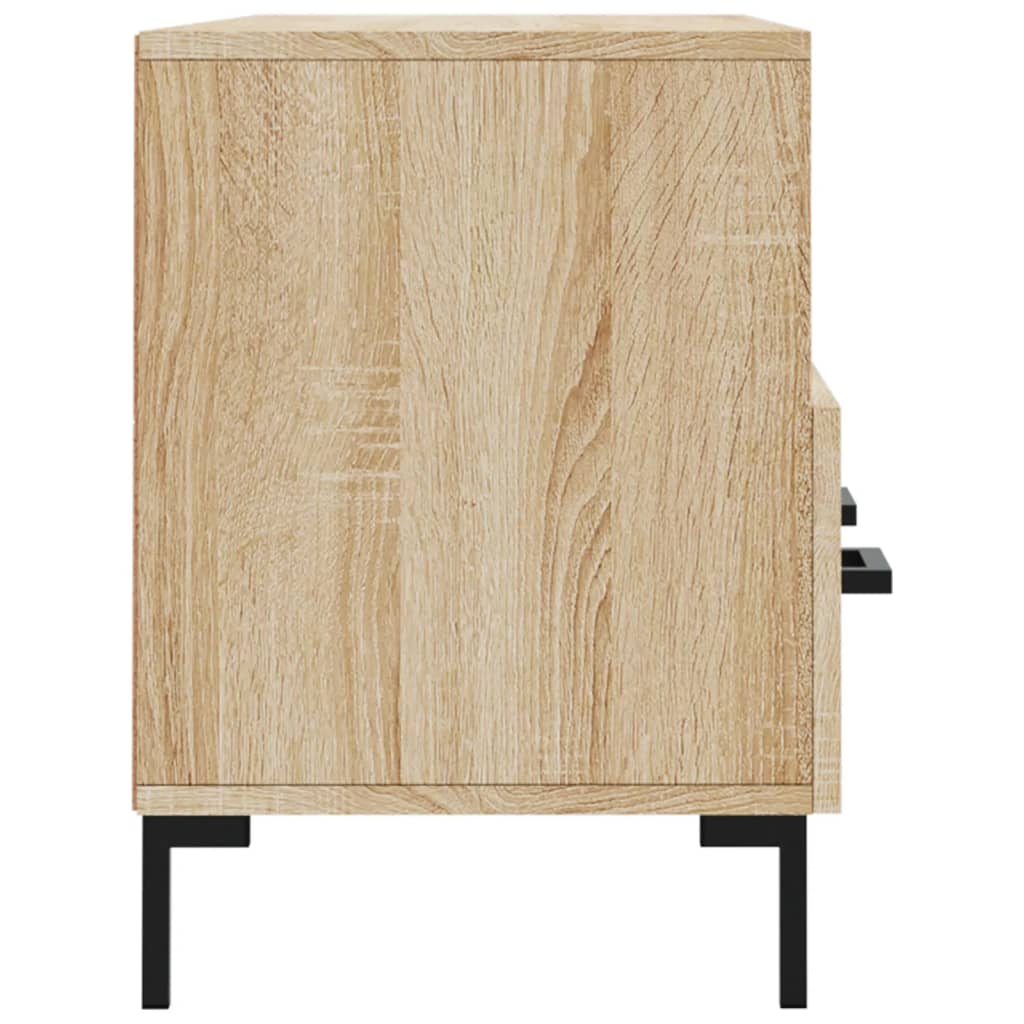 Mobile Porta TV Rovere Sonoma 102x36x50 cm in Legno Multistrato