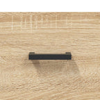 Mobile Porta TV Rovere Sonoma 102x36x50 cm in Legno Multistrato