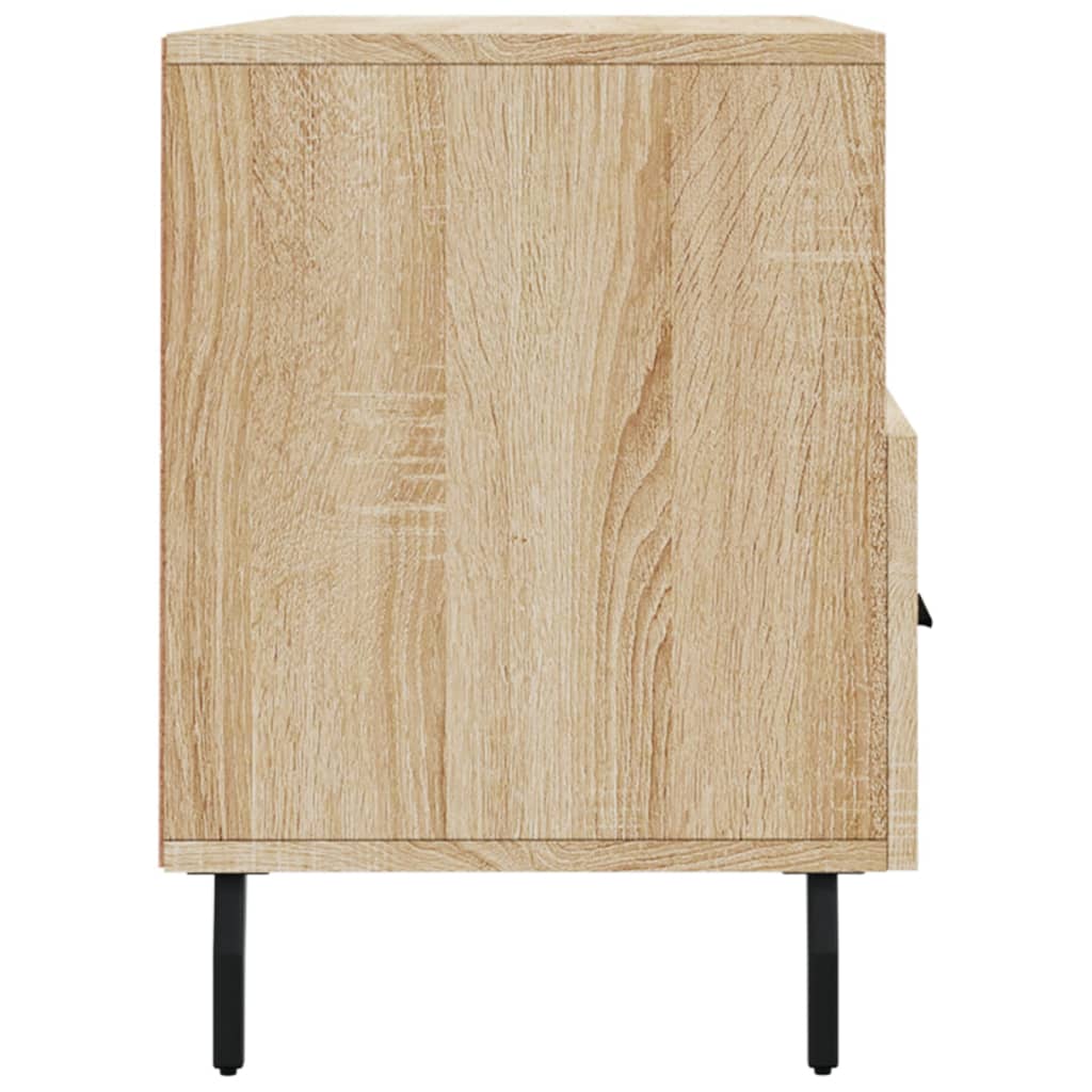 Mobile Porta TV Rovere Sonoma 102x36x50 cm in Legno Multistrato