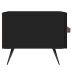 Mobile Porta TV Nero 150x36x30 cm in Legno Multistrato