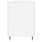 Scrivania Bianca 140x50x75 cm in Legno Multistrato