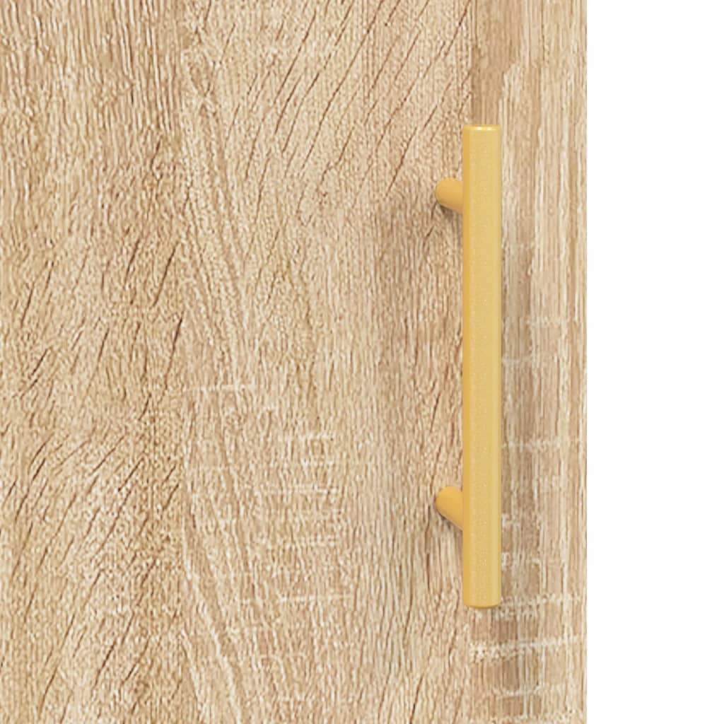 Scrivania Rovere Sonoma 140x50x75 cm in Legno Multistrato