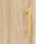 Scrivania Rovere Sonoma 140x50x75 cm in Legno Multistrato
