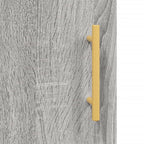 Scrivania Grigio Sonoma 140x50x75 cm in Legno Multistrato