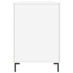 Scrivania Bianca 140x50x75 cm in Legno Multistrato