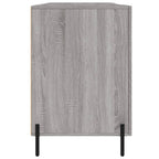 Scrivania Grigio Sonoma 140x50x75 cm in Legno Multistrato