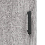 Scrivania Grigio Sonoma 140x50x75 cm in Legno Multistrato