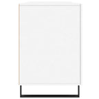 Scrivania Bianca 140x50x75 cm in Legno Multistrato