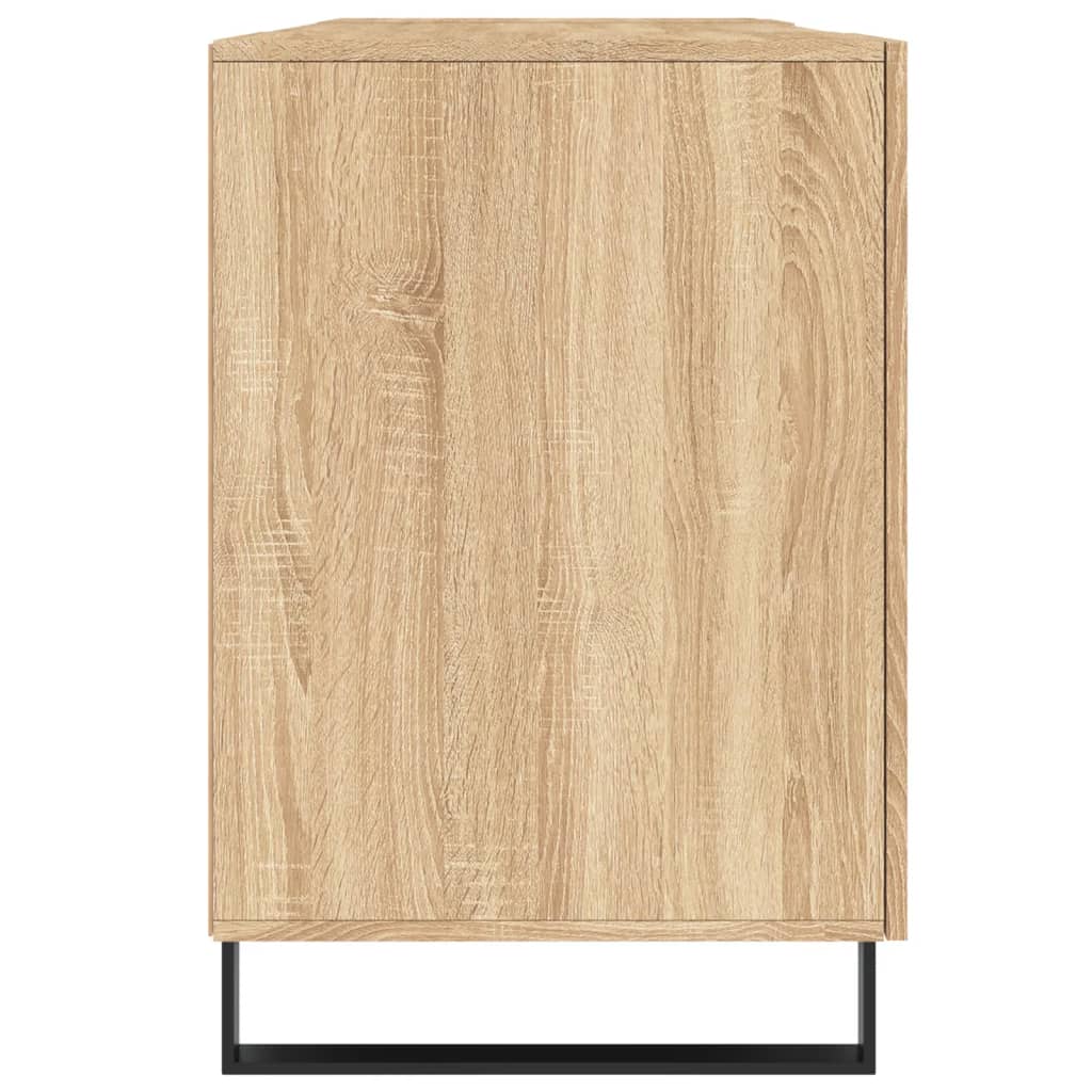 Scrivania Rovere Sonoma 140x50x75 cm in Legno Multistrato