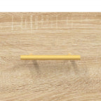 Comodino a Muro Rovere Sonoma 35x35x20 cm