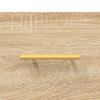 Comodini a Muro 2 pz Rovere Sonoma 35x35x20 cm