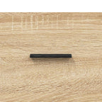 Comodino a Muro Rovere Sonoma 35x35x20 cm