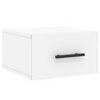 Comodino a Muro Bianco 35x35x20 cm
