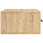Comodino a Muro Rovere Sonoma 35x35x20 cm
