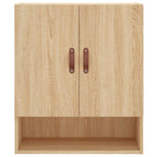 Armadietto a Muro Rovere Sonoma 60x31x70 cm Legno Multistrato