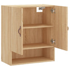 Armadietto a Muro Rovere Sonoma 60x31x70 cm Legno Multistrato
