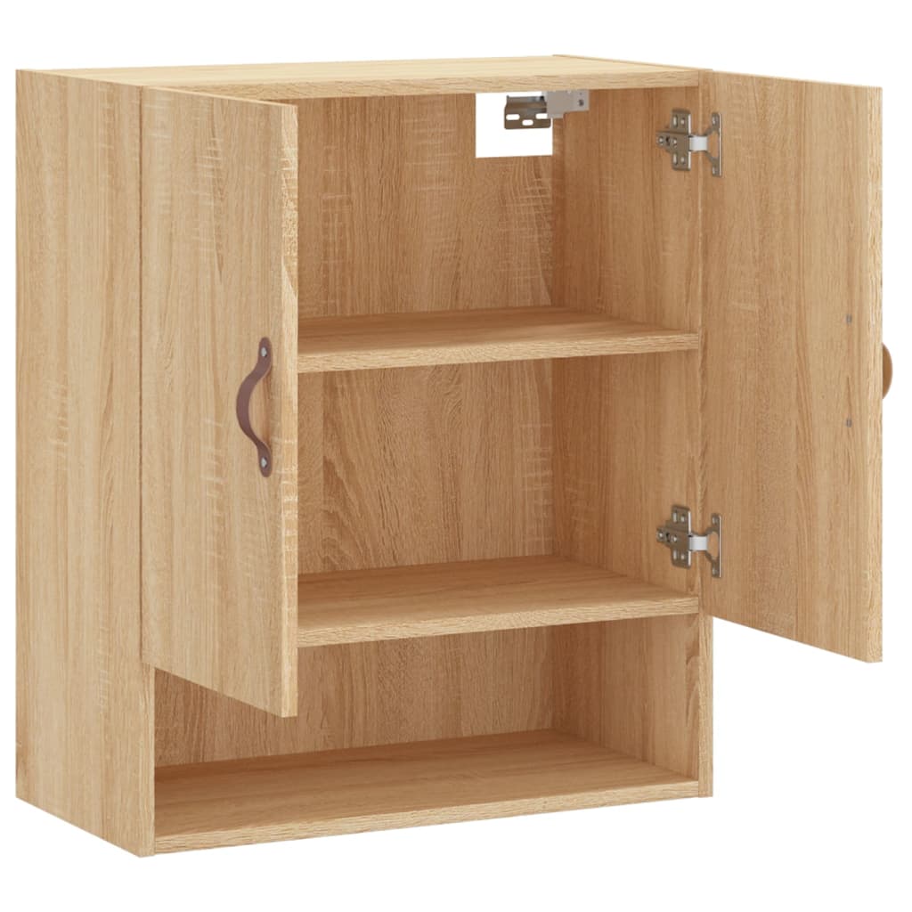 Armadietto a Muro Rovere Sonoma 60x31x70 cm Legno Multistrato