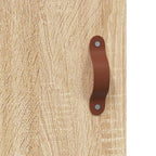 Armadietto a Muro Rovere Sonoma 60x31x70 cm Legno Multistrato
