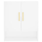 Armadietto a Muro Bianco 60x31x70 cm in Legno Multistrato