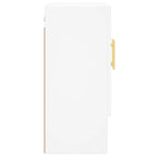 Armadietto a Muro Bianco 60x31x70 cm in Legno Multistrato