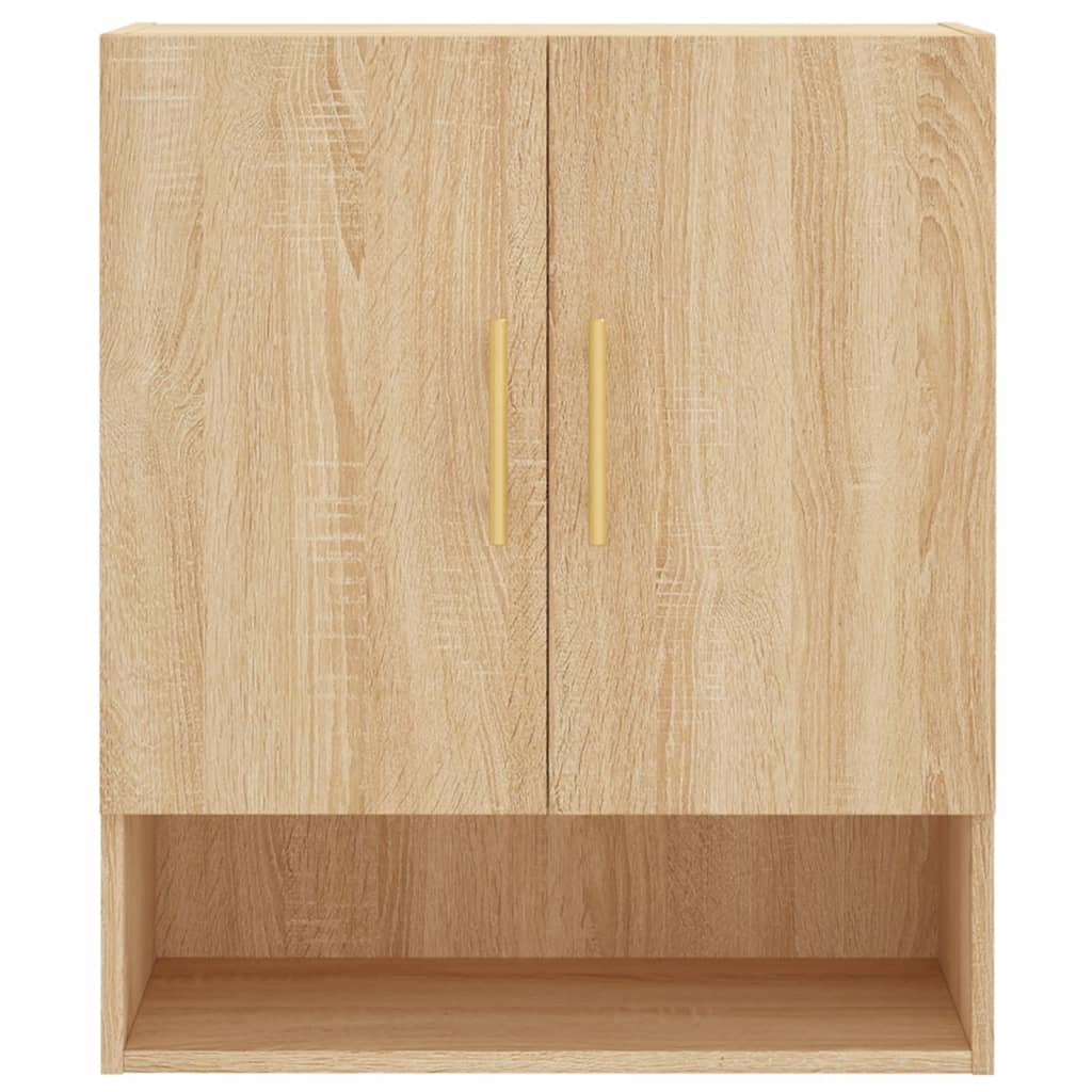 Armadietto a Muro Rovere Sonoma 60x31x70 cm Legno Multistrato