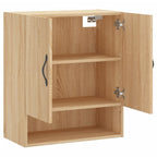 Armadietto a Muro Rovere Sonoma 60x31x70 cm Legno Multistrato